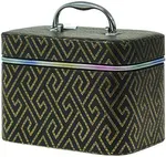 Kufřík L se zrcátkem na zip