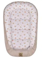 Hniezdočko pre bábätko Premium Teddy, oboustranné - béžové