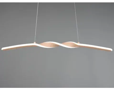 Závesné stropné osvetlenie LED Ginko, piesková%