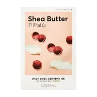 Missha Airy Fit Shea Butter výživná plátýnková maska 19 g