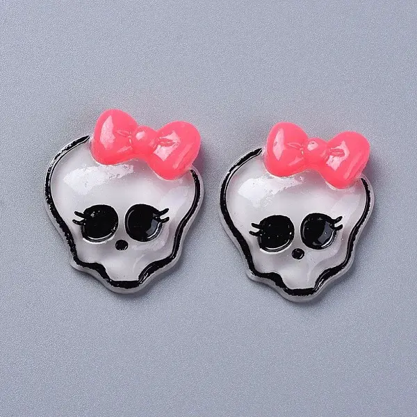 Halloween Theme Opaque Resin Cabochons