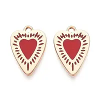 Alloy Enamel Pendants