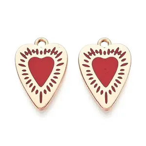 Alloy Enamel Pendants