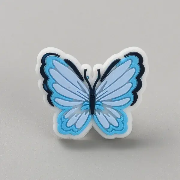 Butterfly Plastic Cartoon Style Straw Toppers