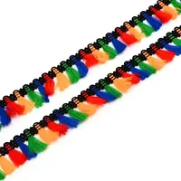 Ethnic Style Tassel Fringe Polyester Ribbon