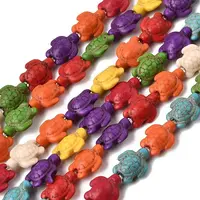 Synthetic Turquoise Beads Strands