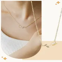 1Pc Alloy Resin Flower Pendant Necklaces for Women