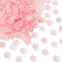 93G Frosted Acrylic Bead Caps