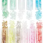 2200Pcs 11 Colors Glass Twist Bugle Beads