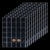 PVC Coin Collection Binder Pages