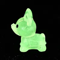 Luminous Resin Dog Display Decorations