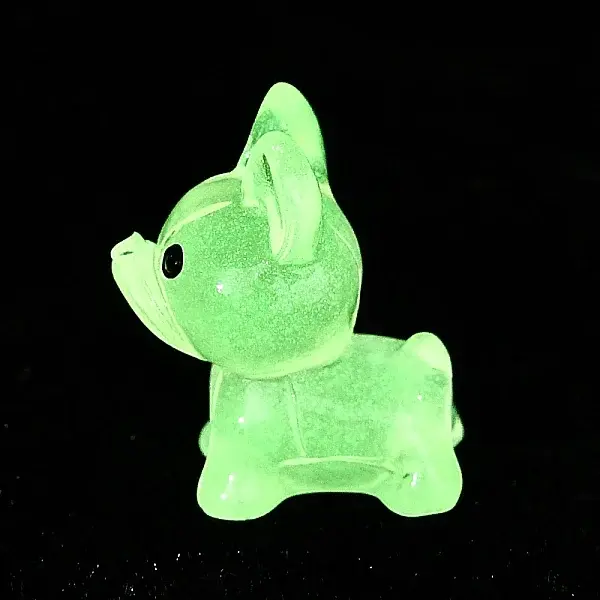 Luminous Resin Dog Display Decorations
