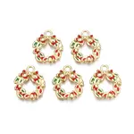 Rack Plating Alloy Enamel Pendants