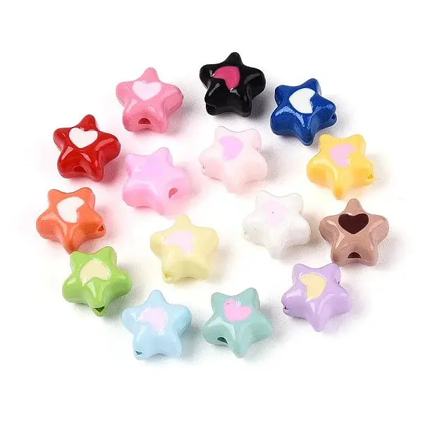 Opaque Acrylic Beads