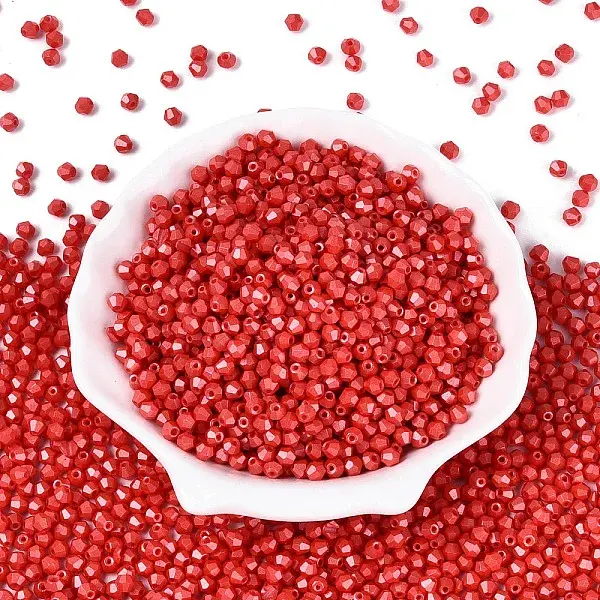 Baking Paint Pearlized Glass Seed Beads