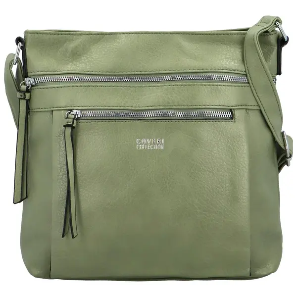 Dámská crossbody kabelka světle zelená - Coveri Daleina
