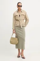 Kožená kabelka Patrizia Pepe