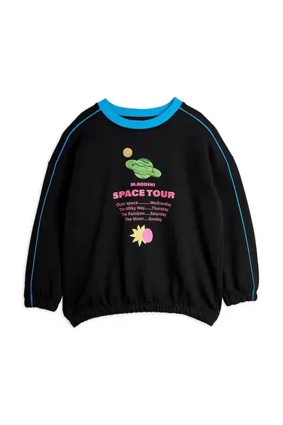 Dětská bavlněná mikina Mini Rodini Space tour