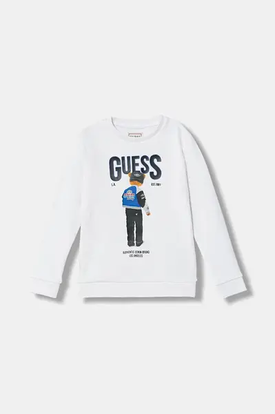 Dětská bavlněná mikina Guess