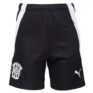 Puma TEAMLIGA TRAINING SHORTS JR Detské športové kraťasy, čierna, veľkosť