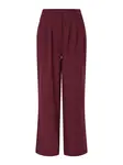 YAS Plisované nohavice 'YASDAKOTA'  rubínová