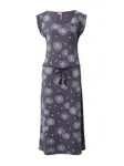 Ragwear Letné šaty  tmavosivá / biela