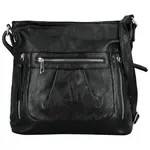 Dámská crossbody kabelka černá - Firenze Angelis