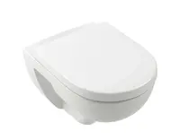 Villeroy & Boch O.novo - Závesné WC s doskou SoftClosing, TwistFlush, DirectFlush, alpská biela 5660CL01