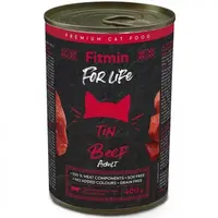 Fitmin Cat For Life konzerva Adult Beef 400 g | Konzerva pre mačky