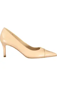 Béžové lodičky na podpatku