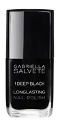 GABRIELLA SALVETE Dlouhotrvající lak na nehty s vysokým leskem Deep Black 11 ml