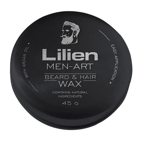 LILIEN Men Art beard&hair wax Black 45 g