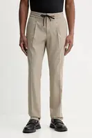 Nohavice s prímesou vlny HUGO Getlin251F3