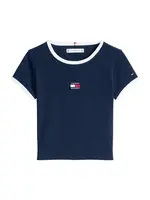 TOMMY HILFIGER Tričko 'HERITAGE'  námornícka modrá