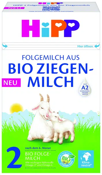 HIPP Mléko 2 BIO kozí 400 g