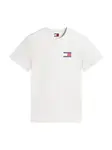 Tommy Jeans Tričko 'ESSENTIAL'  tmavomodrá / červená / biela / biela melírovaná