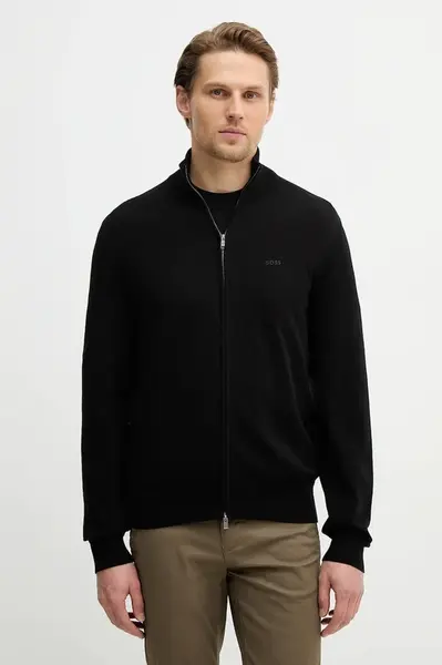 Bavlněný kardigan BOSS Upalano-L