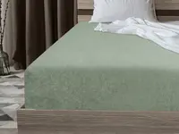 Froté prostěradlo EXCLUSIVE světle olivové 180 x 200 cm