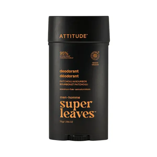 ATTITUDE Pánský deodorant Pačuli & Bourbon 75 g