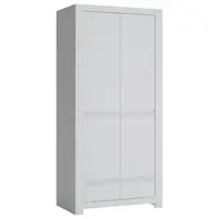 Skriňa Novi NVIS02 2D2S biela alpin/pvc biela supermat