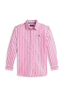 Dětská bavlněná košile Polo Ralph Lauren