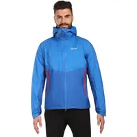 KILPI HURRICANE Pánská hardshellová bunda, modrá, velikost