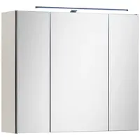 MID.YOU ZRCADLOVÁ SKŘÍŇKA, černá, kašmírová, 80/70/23 cm