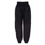 UNUO PLUS Dětské oteplovačky, černá, velikost 122-128