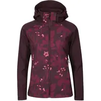 ALPINE PRO HOORA Dámska softshellová bunda, vínová, veľkosť