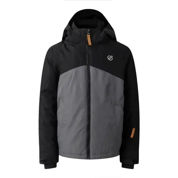 Dare2b IMPOSE V Detská lyžiarska bunda, sivá, veľkosť 11-12Y