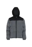 BRAELYN Zimná bunda  sivá / čierna