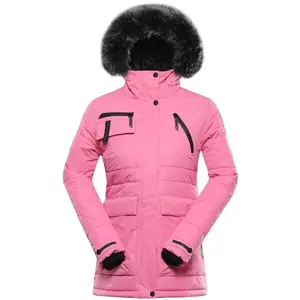 ALPINE PRO WERDA Dámská zimní bunda, růžová, velikost
