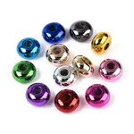 UV Plating Opaque Acrylic European Beads