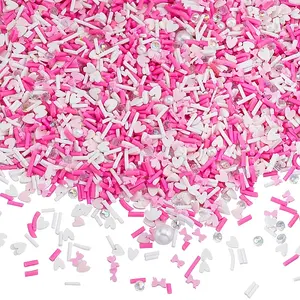 Valentine's Day Lip Handmade Polymer Clay Sprinkles Mix